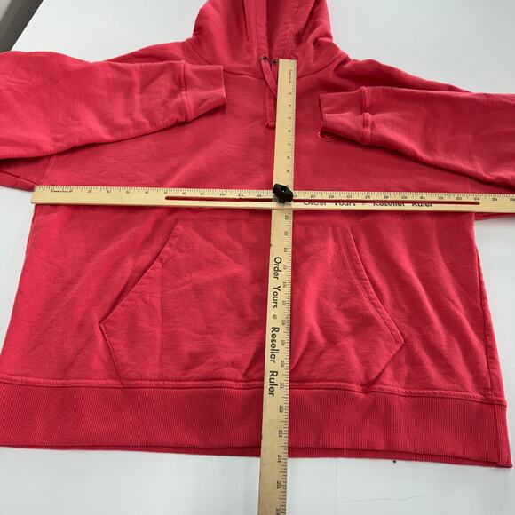 Champion Hoodie Womens X Large Pink Powerblend Fleece Knit Hoodie Cotton‎ - Picture 5 of 7